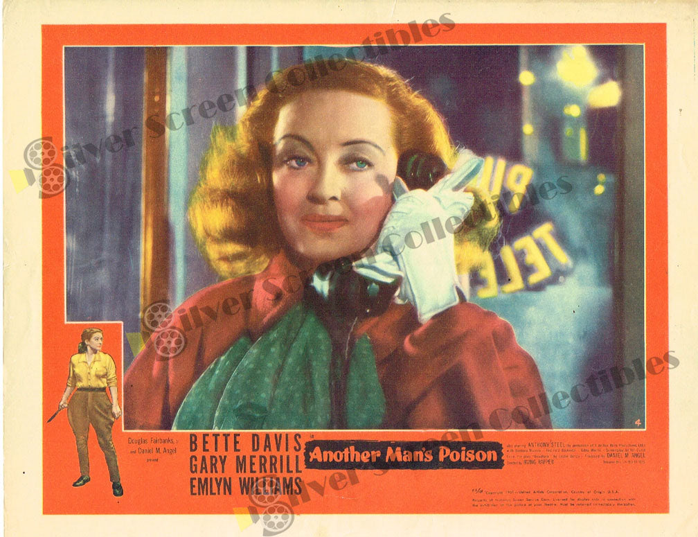 Another Man's Poison (1951) - Original U.S. Lobby Card (11" x 14")