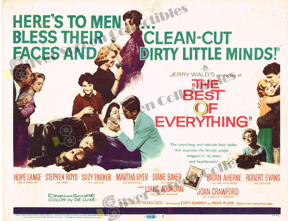 The Best of Everything (1959) - Original U.S. Lobby Card (11" x 14")