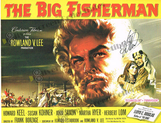 The Big Fisherman (1959) - Signed Original U.S. Lobby Card (11" x 14")