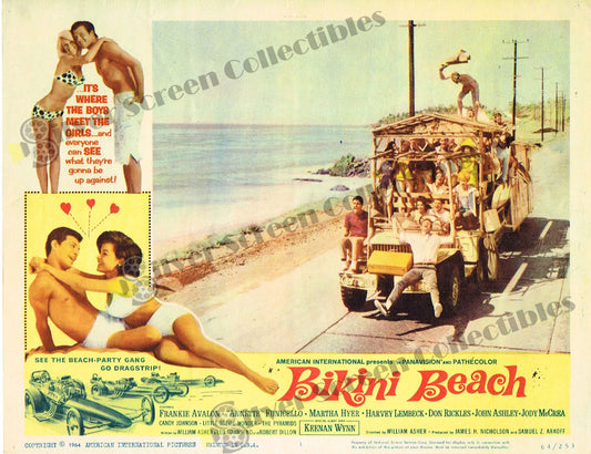 Bikini Beach (1964) - Original U.S. Lobby Card (11" x 14")