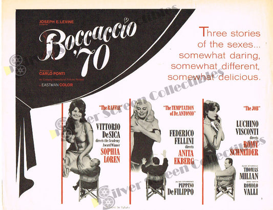 Boccaccio '70 (1962) - Original U.S. Lobby Card (11" x 14")