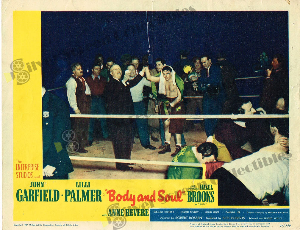Body and Soul (1947) - Original U.S. Lobby Card (11" x 14")
