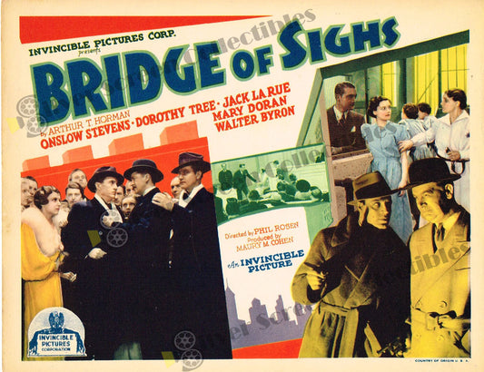 The Bridge of Sighs (1936) - Original U.S. Lobby Card (11" x 14")
