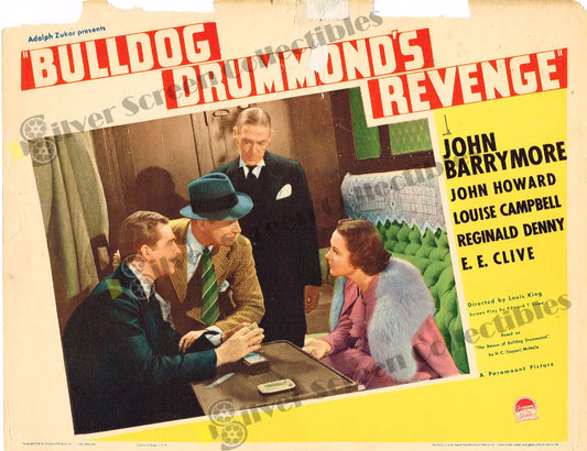 Bulldog Drummond's Revenge (1937) - Original U.S. Lobby Card (11" x 14")