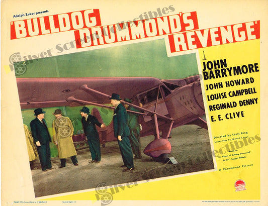 Bulldog Drummond's Revenge (1937) - Original U.S. Lobby Card (11" x 14")