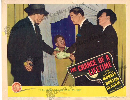 The Chance of a Lifetime (1943) - Original U.S. Lobby Card (11" x 14")