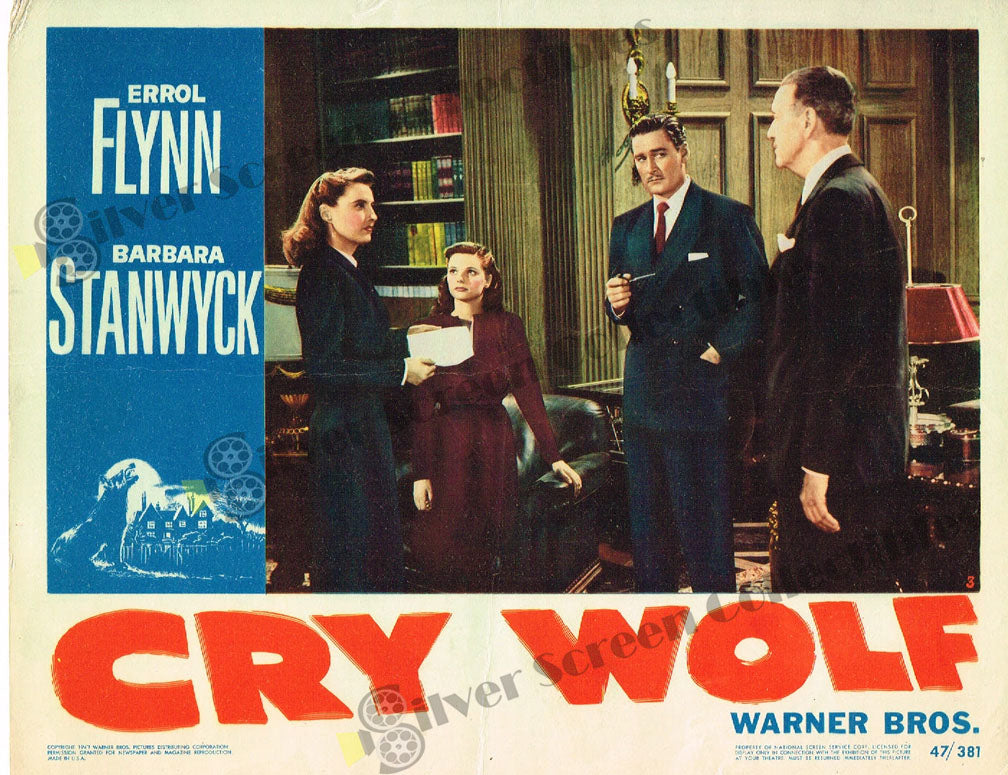 Cry Wolf (1947) - Original U.S. Lobby Card (11" x 14")