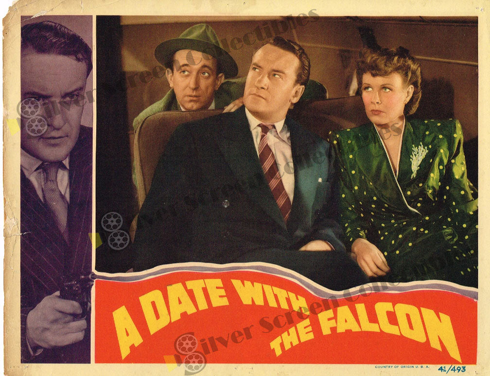 A Date with the Falcon (1942) - Original U.S. Lobby Card (11" x 14")