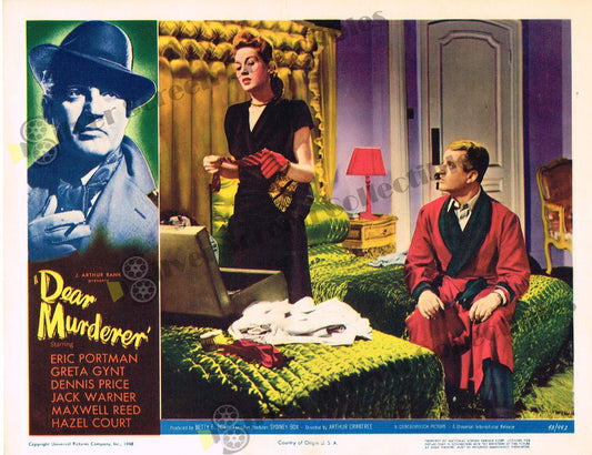Dear Murderer (1947) - Original U.S. Lobby Card (11" x 14")