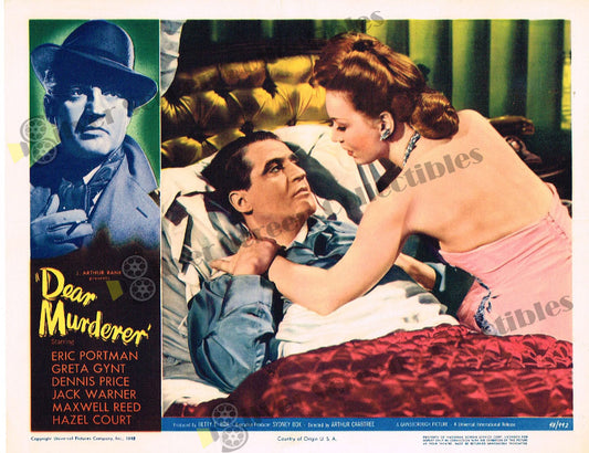 Dear Murderer (1947) - Original U.S. Lobby Card (11" x 14")