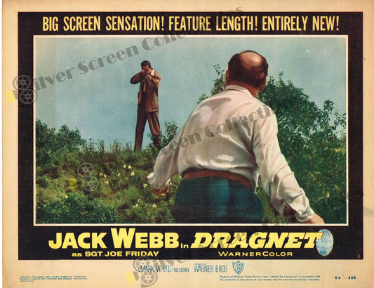 Dragnet (1954) - Original U.S. Lobby Card (11" x 14")