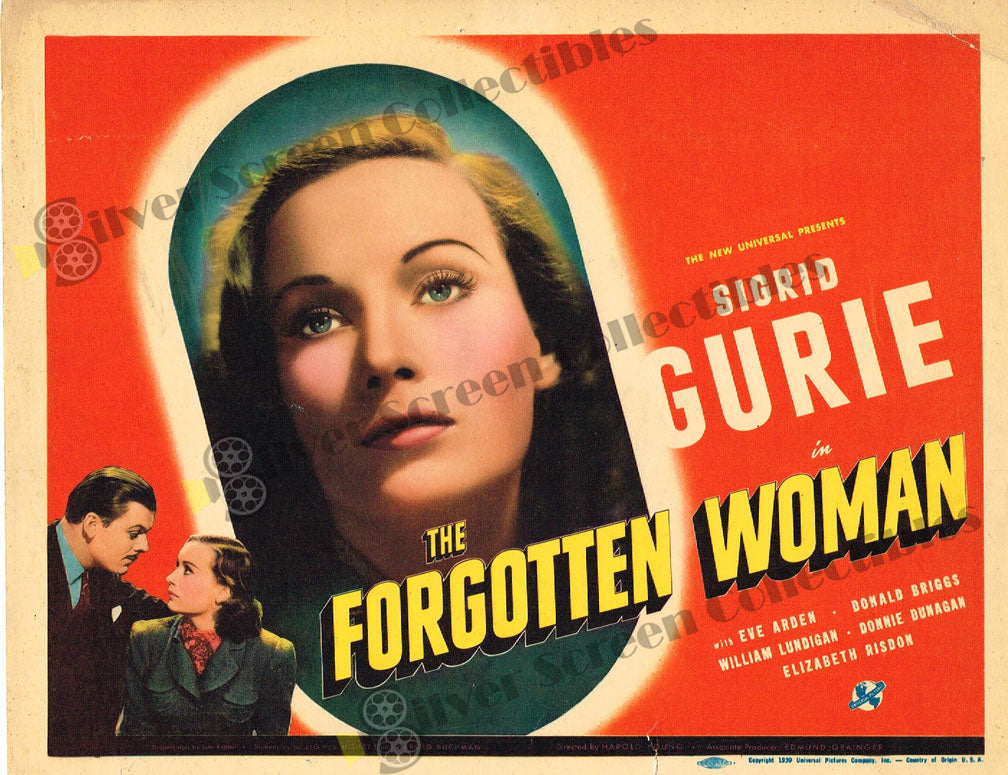 The Forgotten Woman (1939) - Original U.S. Lobby Card (11" x 14")