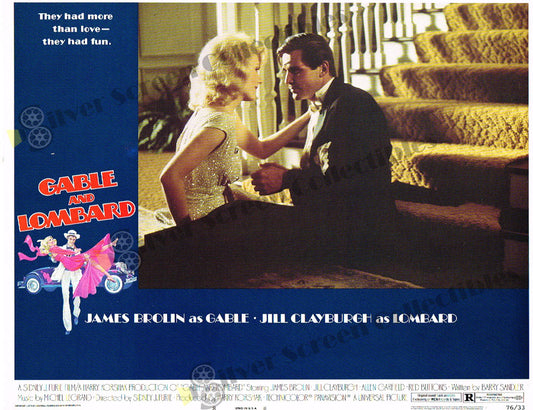 Gable and Lombard (1976) - Original U.S. Lobby Card (11" x 14")