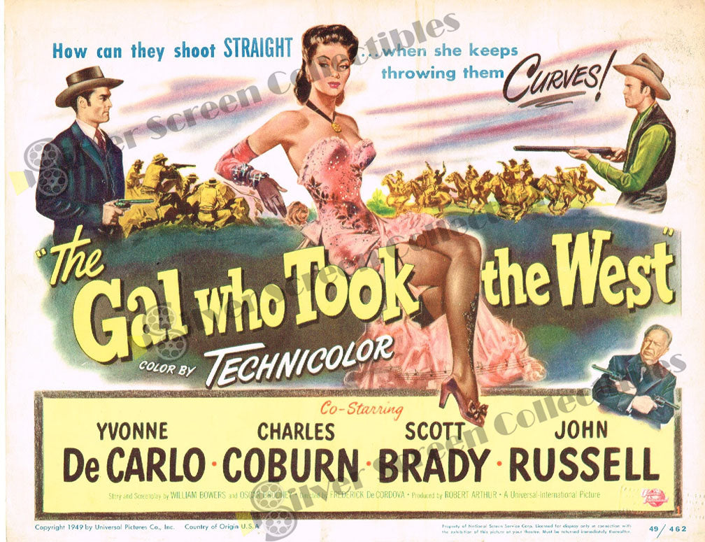 The Gal Who Took the West (1949) - Original U.S. Lobby Card (11" x 14")