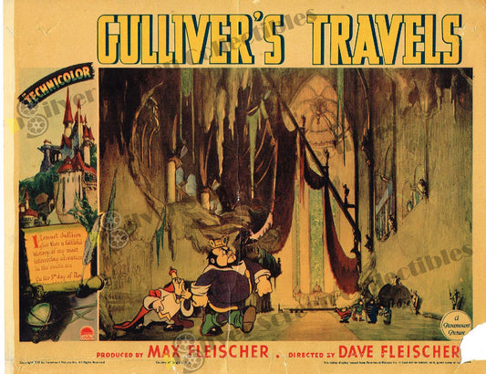 Gulliver's Travels (1939) - Original U.S. Lobby Card (11" x 14")