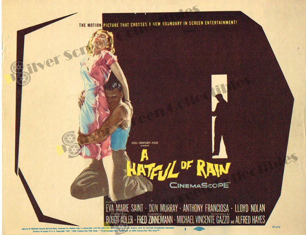 A Hatful of Rain (1957) - Original U.S. Lobby Card (11" x 14")