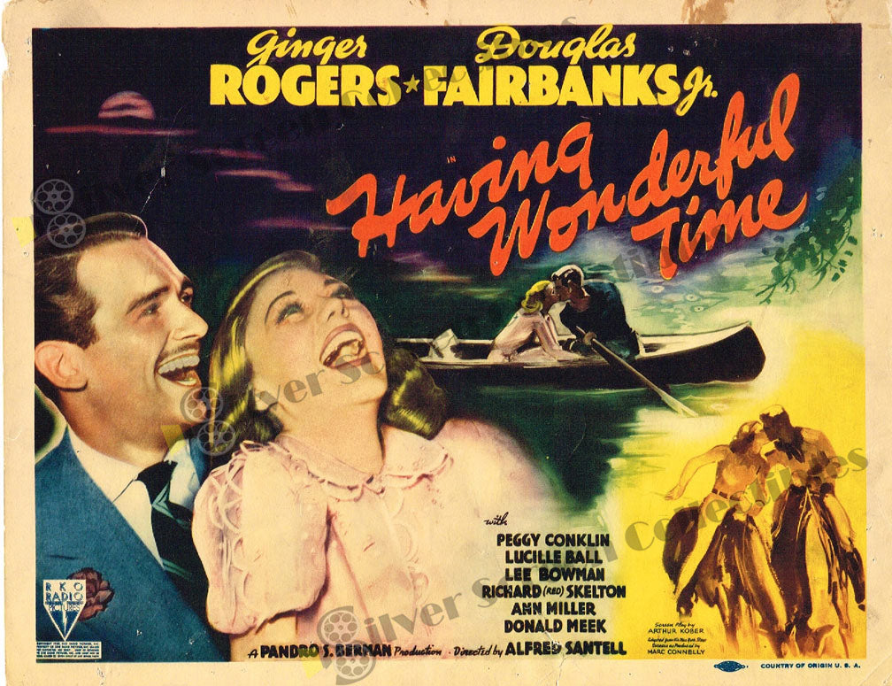 Having Wonderful Time (1938) - Original U.S. Lobby Card (11" x 14")