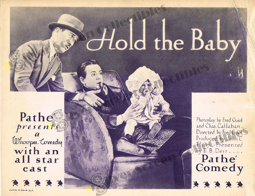 Hold the Baby (1930) - Original U.S. Lobby Card (11" x 14")