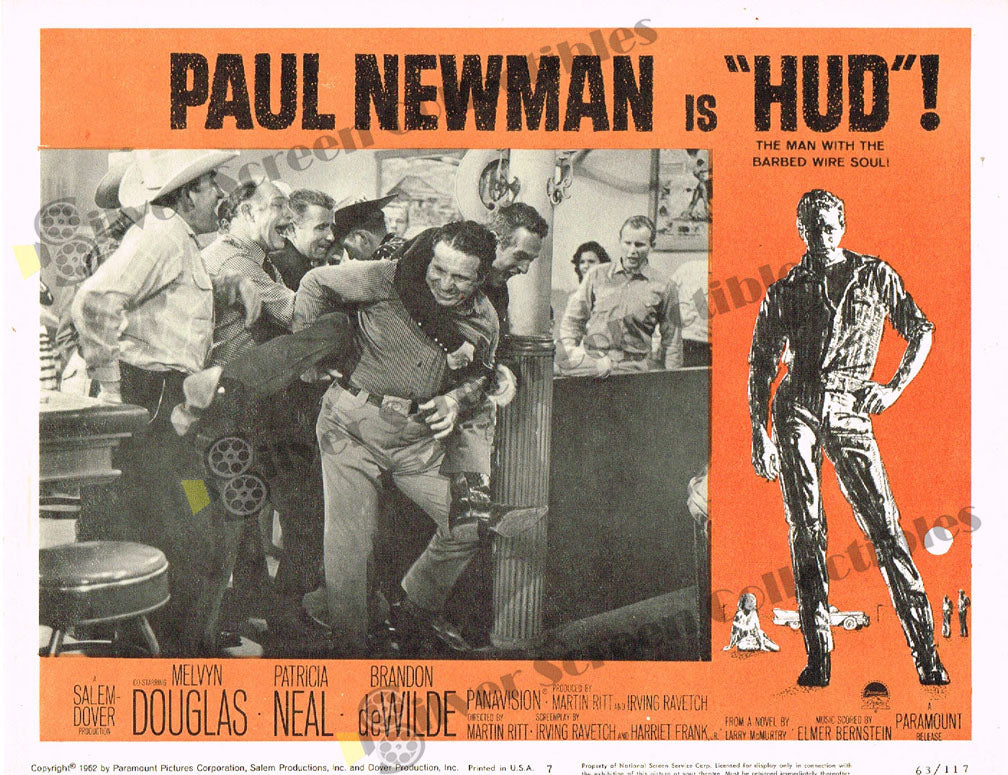 Hud (1963) - Original U.S. Lobby Card (11" x 14")