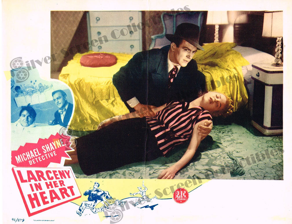 Larceny in Her Heart (1946) - Original U.S. Lobby Card (11" x 14")