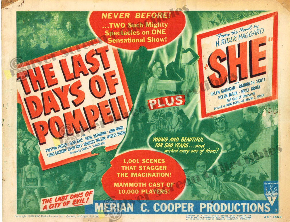 The Last Days of Pompeii (1935) - Original U.S. Lobby Card (11" x 14")