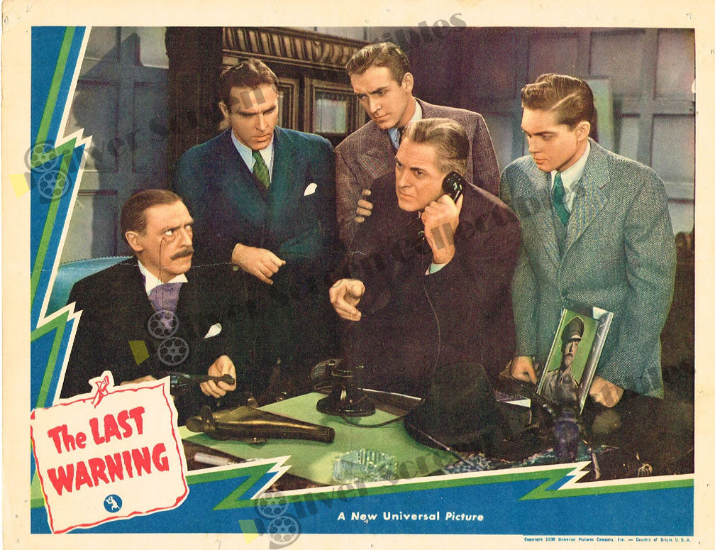 The Last Warning (1939) - Original U.S. Lobby Card (11" x 14")