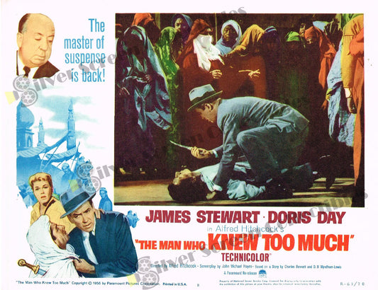 The Man Who Knew Too Much (1956) - Original U.S. Lobby Card (11" x 14")