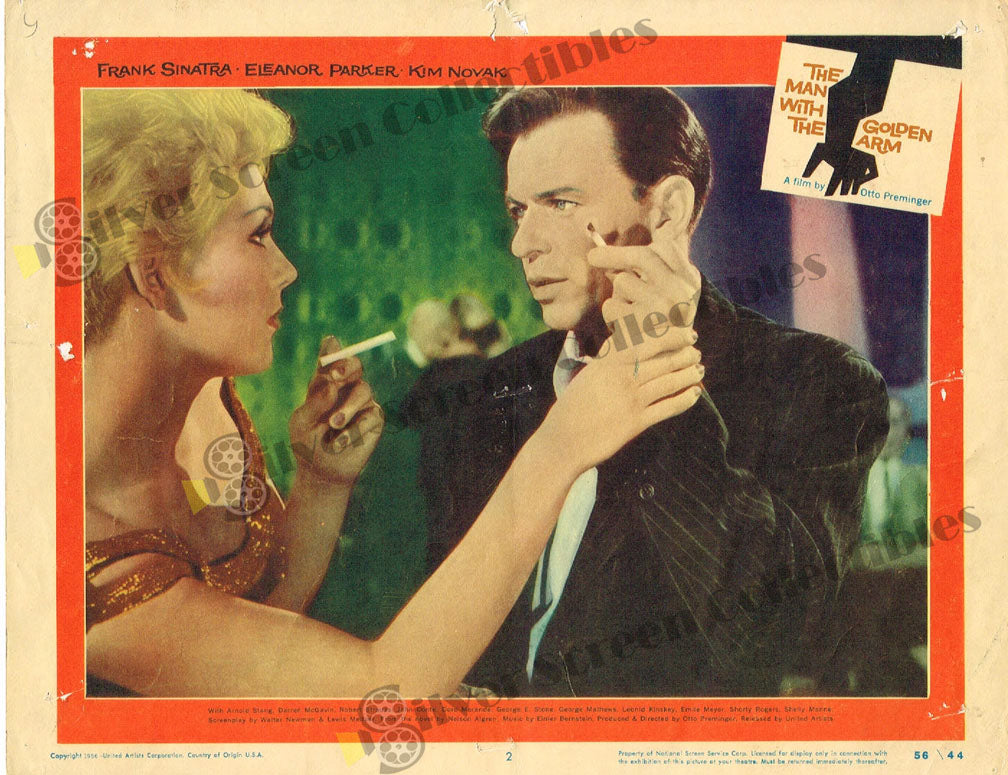 The Man with the Golden Arm (1955) - Original U.S. Lobby Card (11" x 14")
