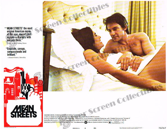 Mean Streets (1973) - Original U.S. Lobby Card (11" x 14")