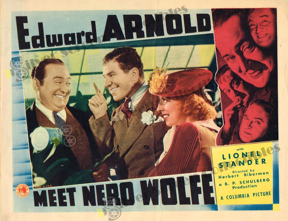 Meet Nero Wolfe (1936) - Original U.S. Lobby Card (11" x 14")