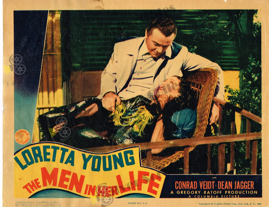 The Men in Her Life (1941) - Original U.S. Lobby Card (11" x 14")