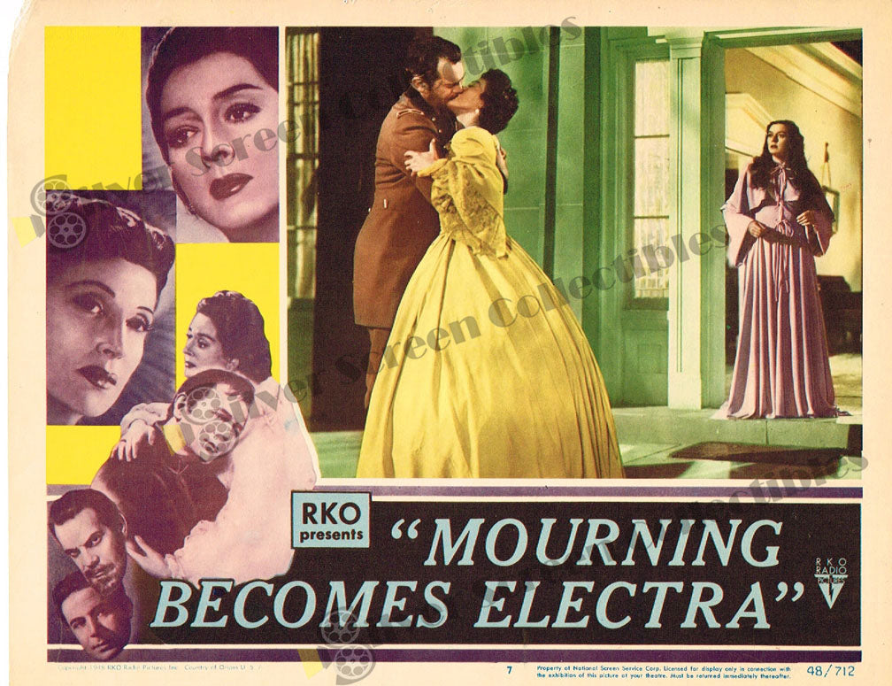 Mourning Becomes Electra (1947) - Original U.S. Lobby Card (11" x 14")