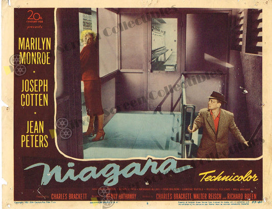 Niagara (1953) - Original U.S. Lobby Card (11" x 14")
