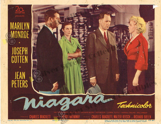 Niagara (1953) - Original U.S. Lobby Card (11" x 14")