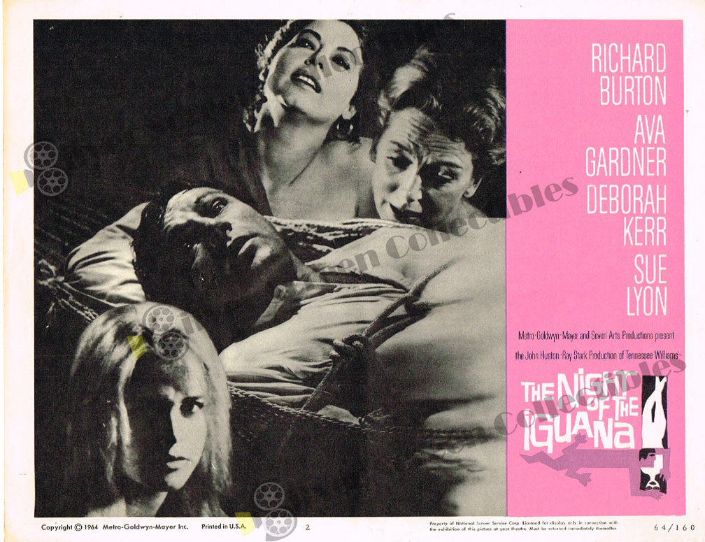 The Night of the Iguana (1964) - Original U.S. Lobby Card (11" x 14")