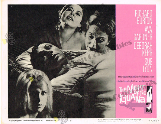 The Night of the Iguana (1964) - Original U.S. Lobby Card (11" x 14")
