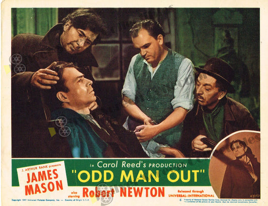 Odd Man Out (1947) - Original U.S. Lobby Card (11" x 14")