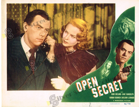 Open Secret (1948) (Copy) - Original U.S. Lobby Card (11" x 14")