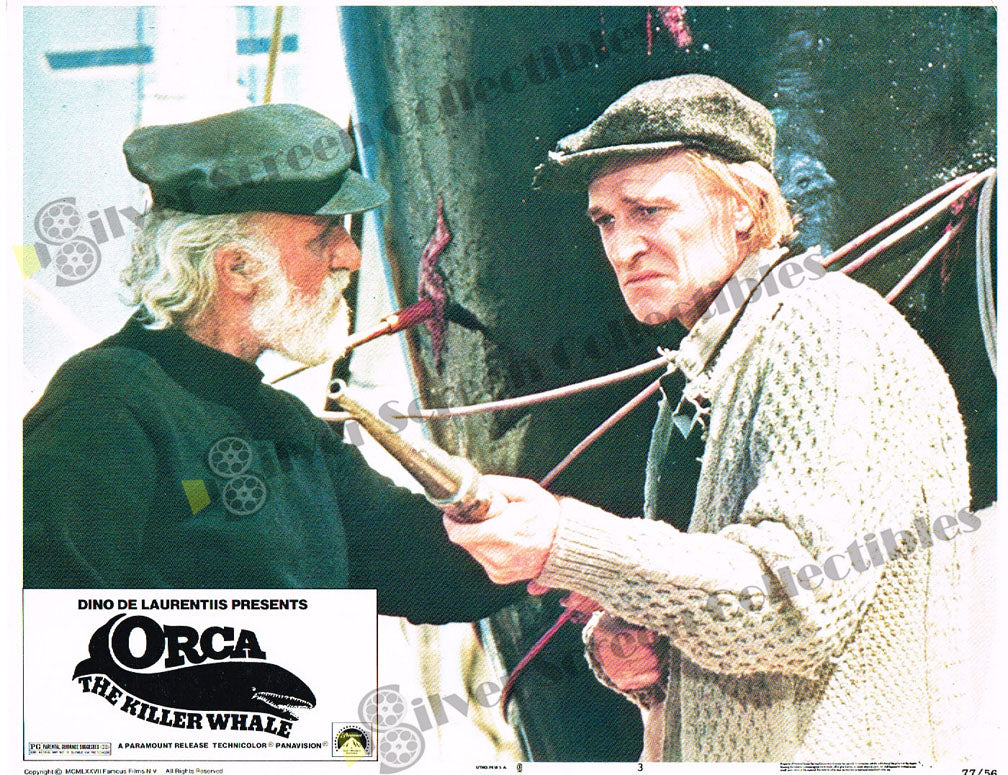 Orca: The Killer Whale (1977) - Original U.S. Lobby Card (11" x 14")