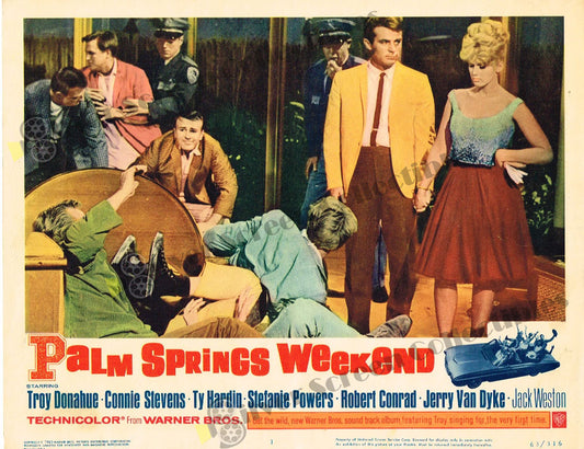 Palm Springs Weekend (1963) - Original U.S. Lobby Card (11" x 14")