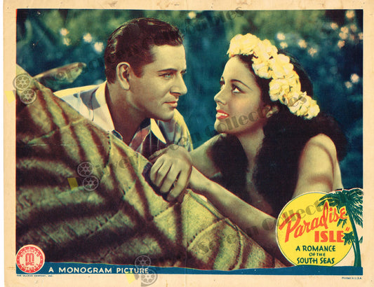 Paradise Isle (1937) - Original U.S. Lobby Card (11" x 14")