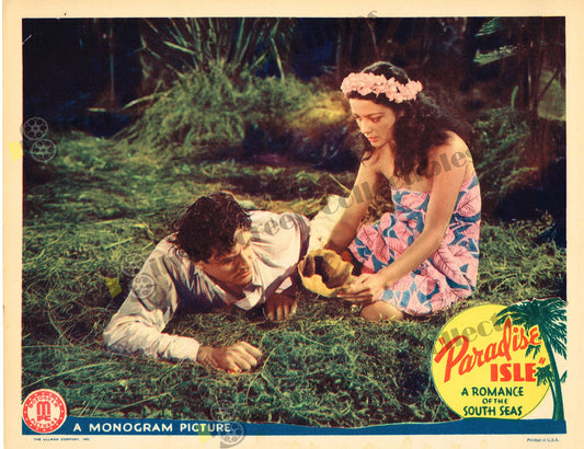 Paradise Isle (1937) - Original U.S. Lobby Card (11" x 14")