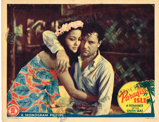 Paradise Isle (1937) - Original U.S. Lobby Card (11" x 14")