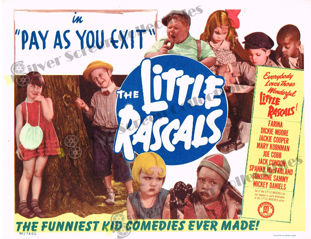 Pay As You Exit (1936) - Original U.S. Lobby Card (11" x 14")