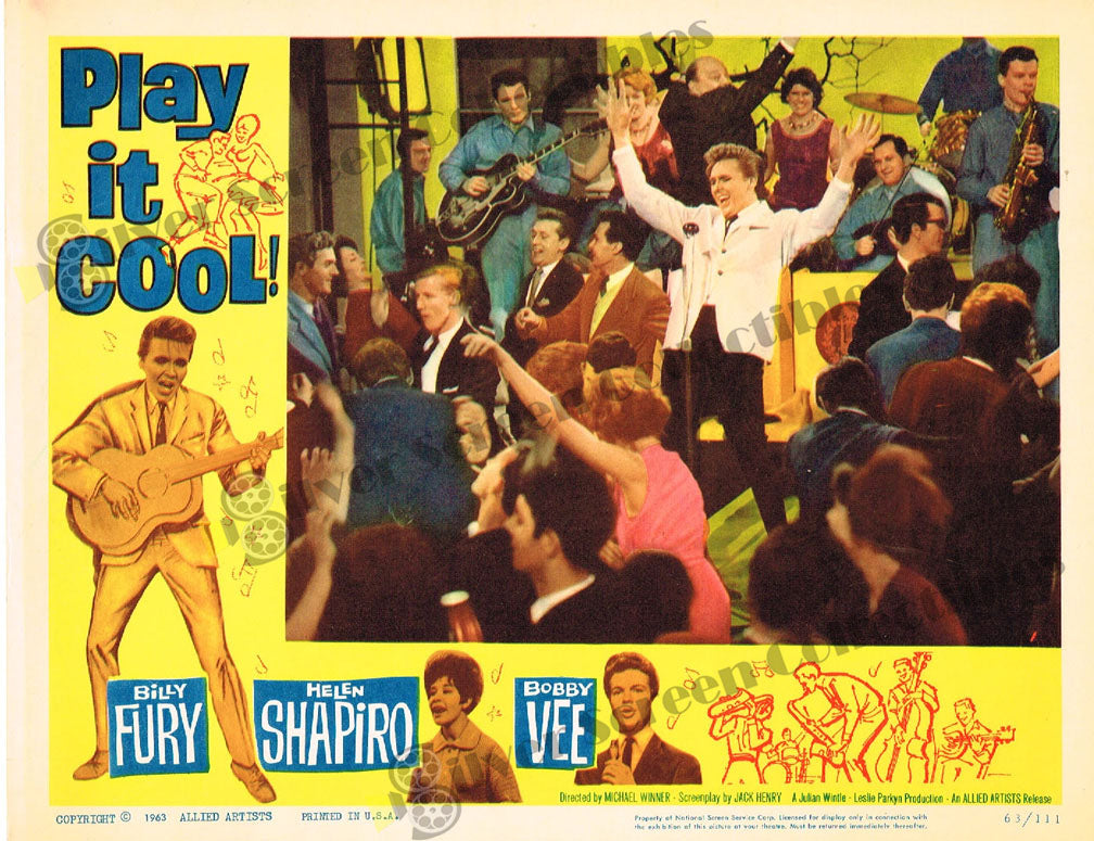 Play it Cool (1962) - Original U.S. Lobby Card (11" x 14")