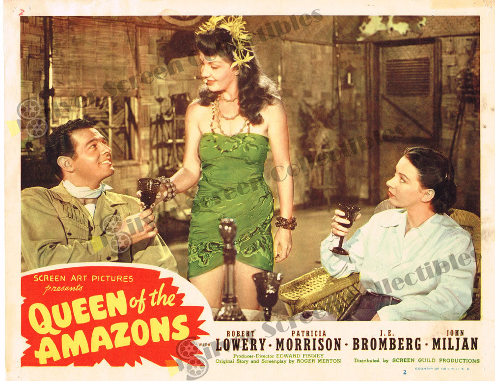 Queen of the Amazons (1947) - Original U.S. Lobby Card (11" x 14")