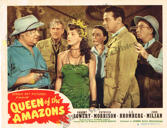 Queen of the Amazons (1947) - Original U.S. Lobby Card (11" x 14")