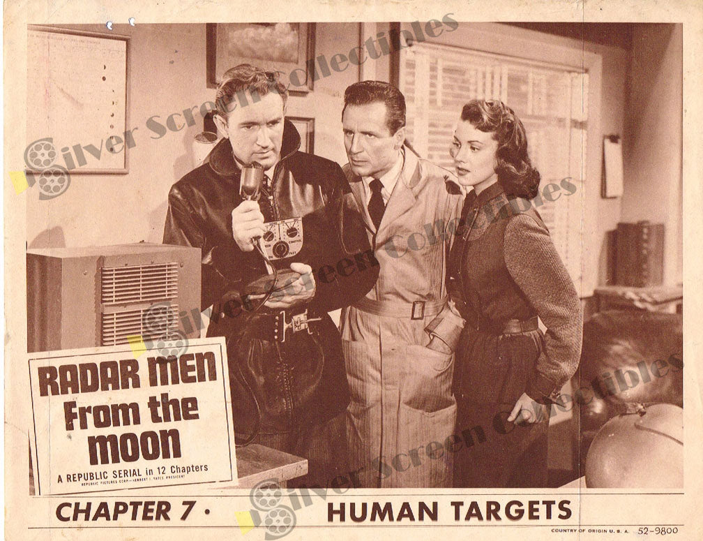 Radar Men from the Moon (1952) - Original U.S. Lobby Card (11" x 14")