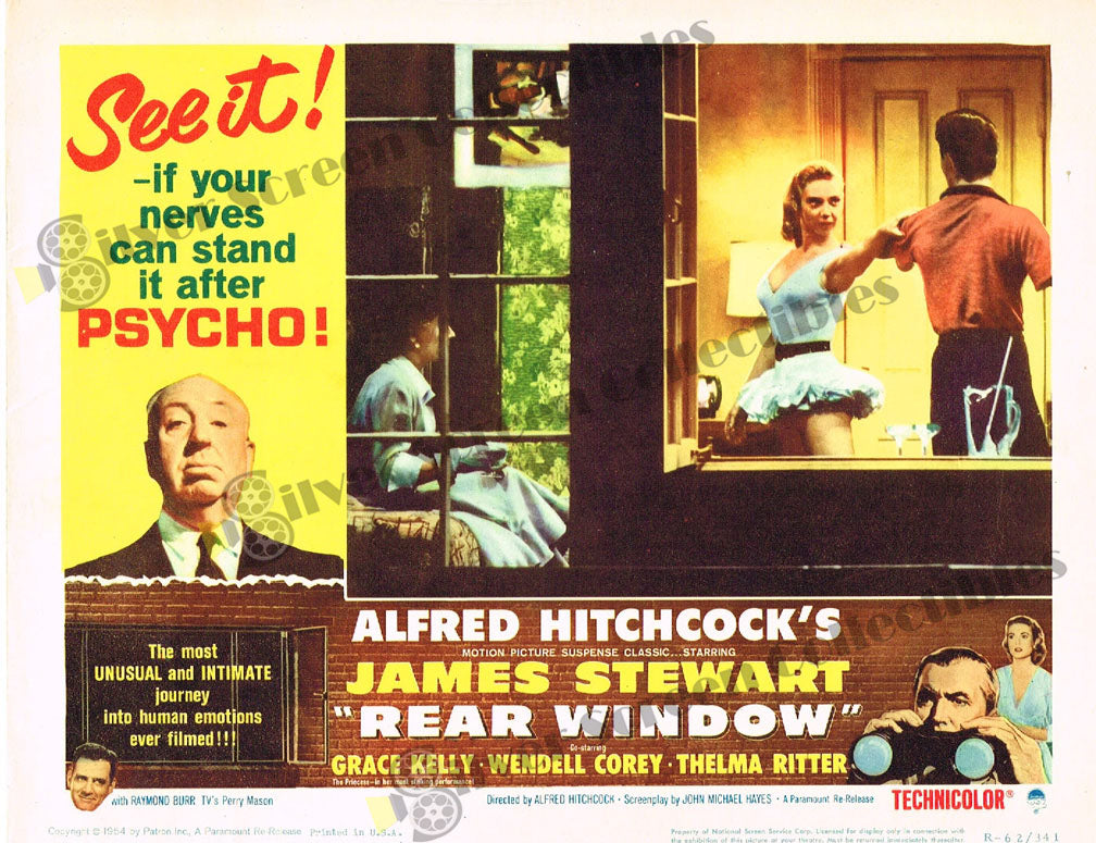 Rear Window (1954) - Original U.S. Lobby Card (11" x 14")