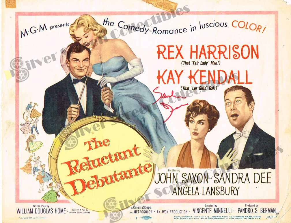 The Reluctant Debutante (1958) - Signed Original U.S. Lobby Card (11" x 14")